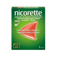 NICORETTE Invisipatch 25 mg/16 h transdermálna náplasť 7 ks