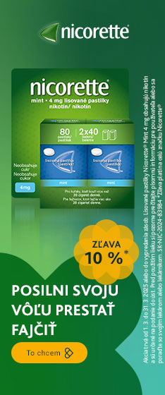 NICORETTE 10% zľava