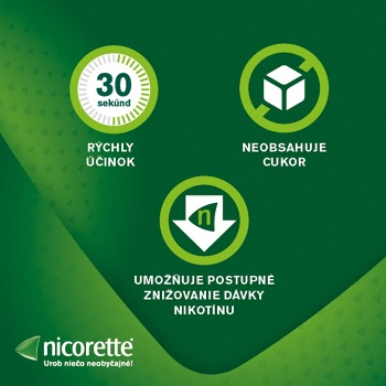 NICORETTE Spray 1mg/dávka orálna roztoková aerodisperzia 2x13,2 ml