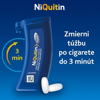 NIQUITIN Mini 4 mg 60 tvrdých pastiliek