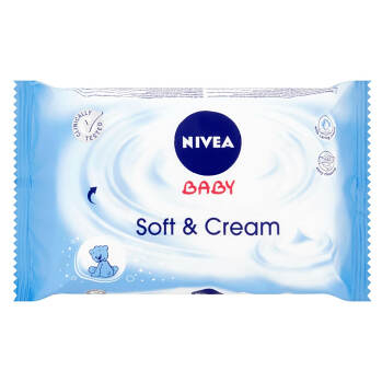 NIVEA Baby čistiace obrúsky Soft & Cream 63 kusov