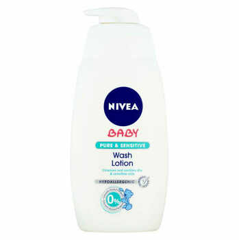NIVEA Baby umývací gél na tvár, telo a vlásky Pure & Sensitive 500 ml
