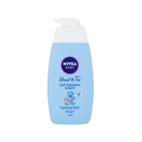 NIVEA Baby šampón a pena do kúpeľa 2v1 500 ml
