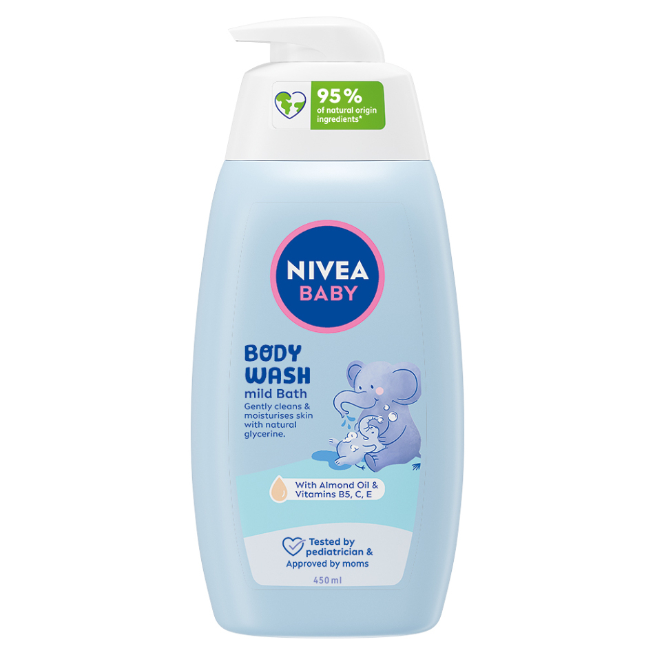 NIVEA Baby Sprchový gél pre jemný kúpeľ 450 ml kúpite na Mojalekaren.sk