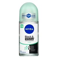 NIVEA Black & White Invisible Fresh Guľôčkový antiperspirant 50 ml