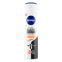 NIVEA Black&White Invisible Ultimate Impact Antiperspirant sprej 150 ml