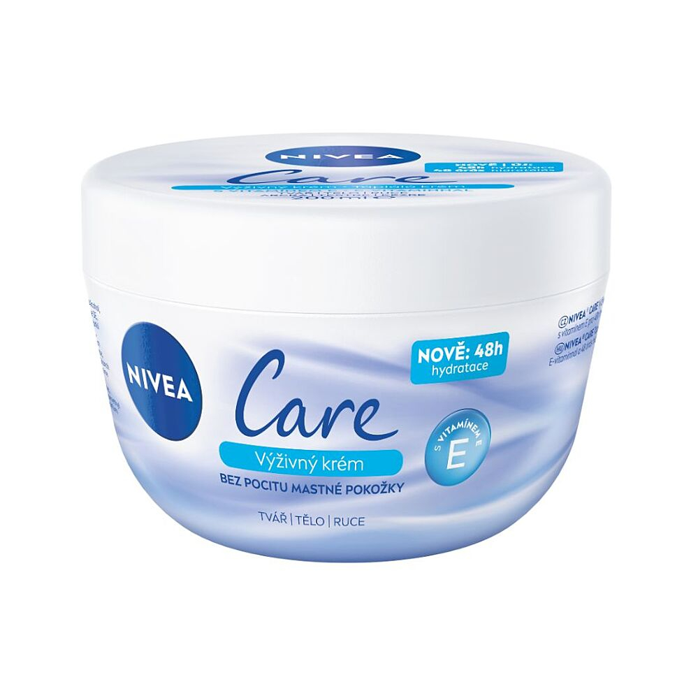 NIVEA Care Výživný krém na tvár, ruky aj telo 200 ml