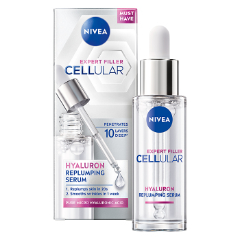 NIVEA Cellular Expert Filler Vyplňujúce sérum 30ml (Pleťová séra a emulzie) - Hydratačný