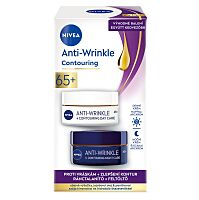 NIVEA Denný a nočný krém na zlepšenie kontúr (65+) 2 x 50 ml