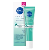 NIVEA Derma Skin Clear Nočný exfoliačný pleťový peeling 40 ml