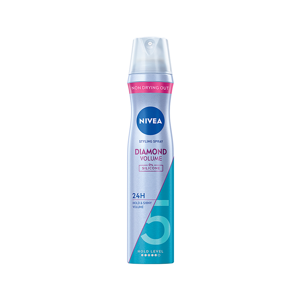 NIVEA Lak na vlasy Diamond Volume Care 250 ml
