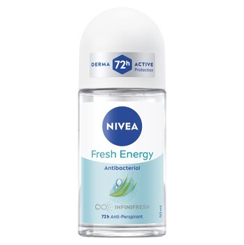 NIVEA Guľôčkový antiperspirant Energy Fresh 50 ml (Roll-on dezodoranty)