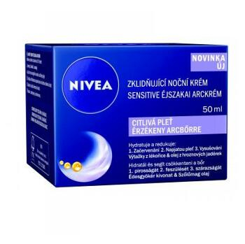 NIVEA Upokojujúci nočný krém pre citlivú pleť 50 ml