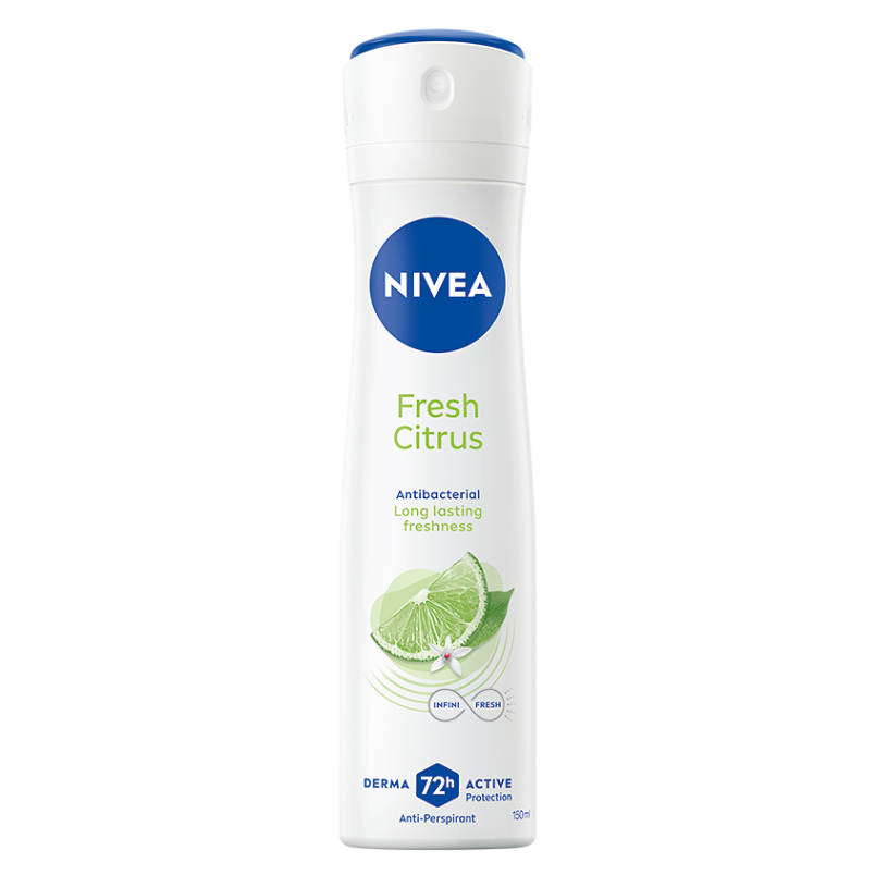 NIVEA Fresh Citrus Antiperspirant sprej 150 ml kúpite na Mojalekaren.sk
