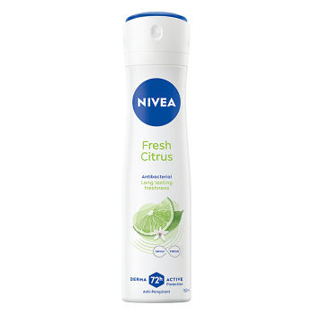 NIVEA Fresh Citrus Antiperspirant sprej 150 ml (Telové spreje) - Telové
