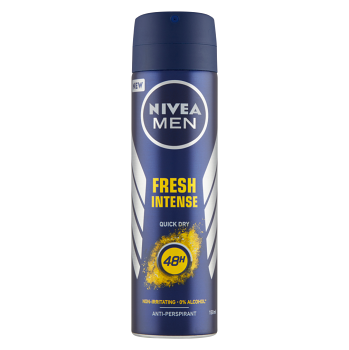 NIVEA Fresh Intense Antiperspirant sprej pre mužov 150 ml