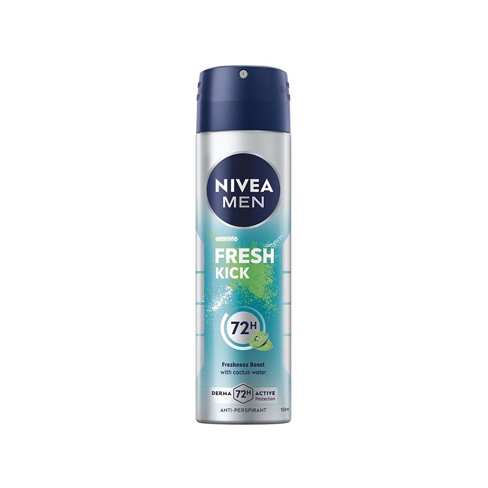 NIVEA Fresh Kick Antiperspirant sprej pre mužov 150 ml kúpite na Mojalekaren.sk
