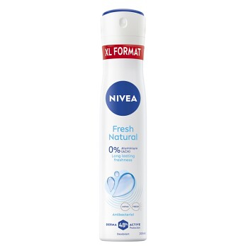 NIVEA Fresh Natural Dezodorant sprej 200 ml (Telové spreje) - Telové