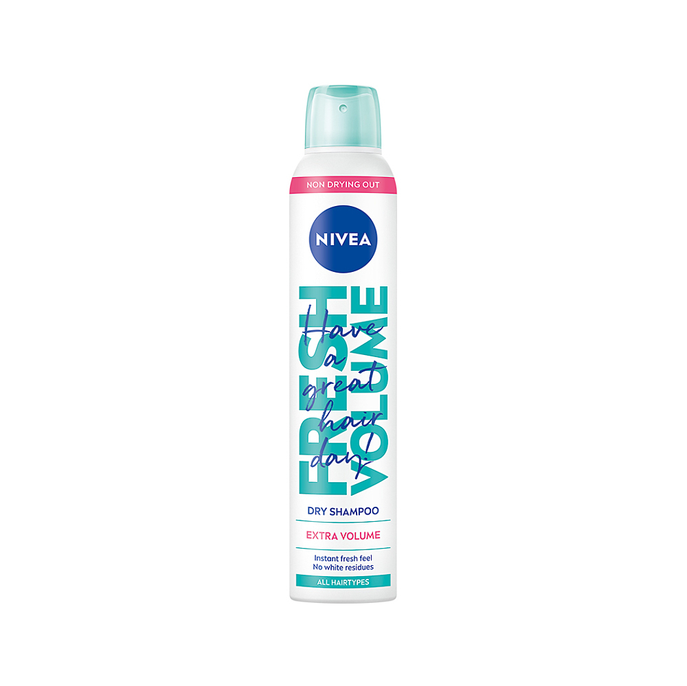 NIVEA Fresh Volume Suchý šampón pre všetky typy vlasov 200 ml