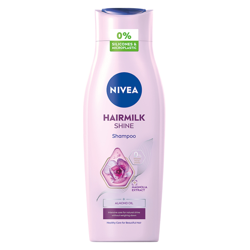 NIVEA Hairmilk Natural Shine Šampón 400 ml