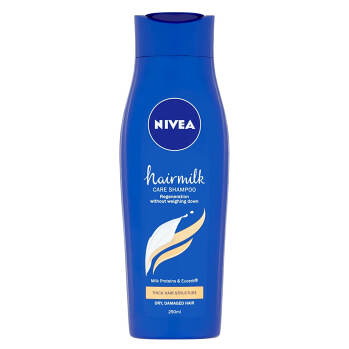 NIVEA Hairmilk Ošetrujúci šampón pre silné vlasy 250 ml