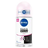 NIVEA Guľôčkový antiperspirant Invisible for Black & White Pure 50 ml