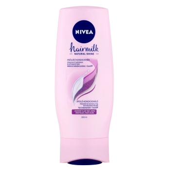 NIVEA Hairmilk Natural Shine ošetrujúci kondicionér 200 ml