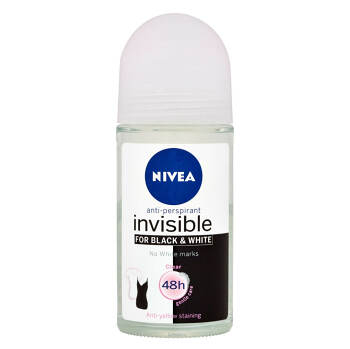 NIVEA Guľôčkový antiperspirant Invisible for Black & White Pure 50 ml