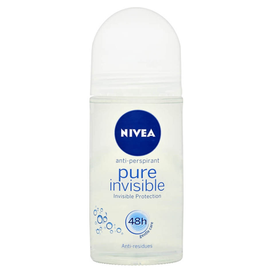 NIVEA Guľôčkový antiperspirant Pure Invisible 50 ml