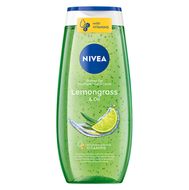 E-shop NIVEA Osviežujúci sprchový gél Lemongrass & Oil 250 ml