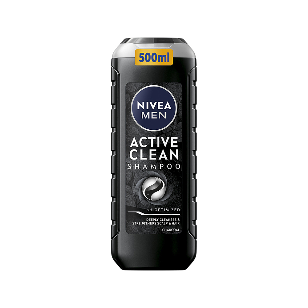 NIVEA MEN Active Clean šampón 500ml