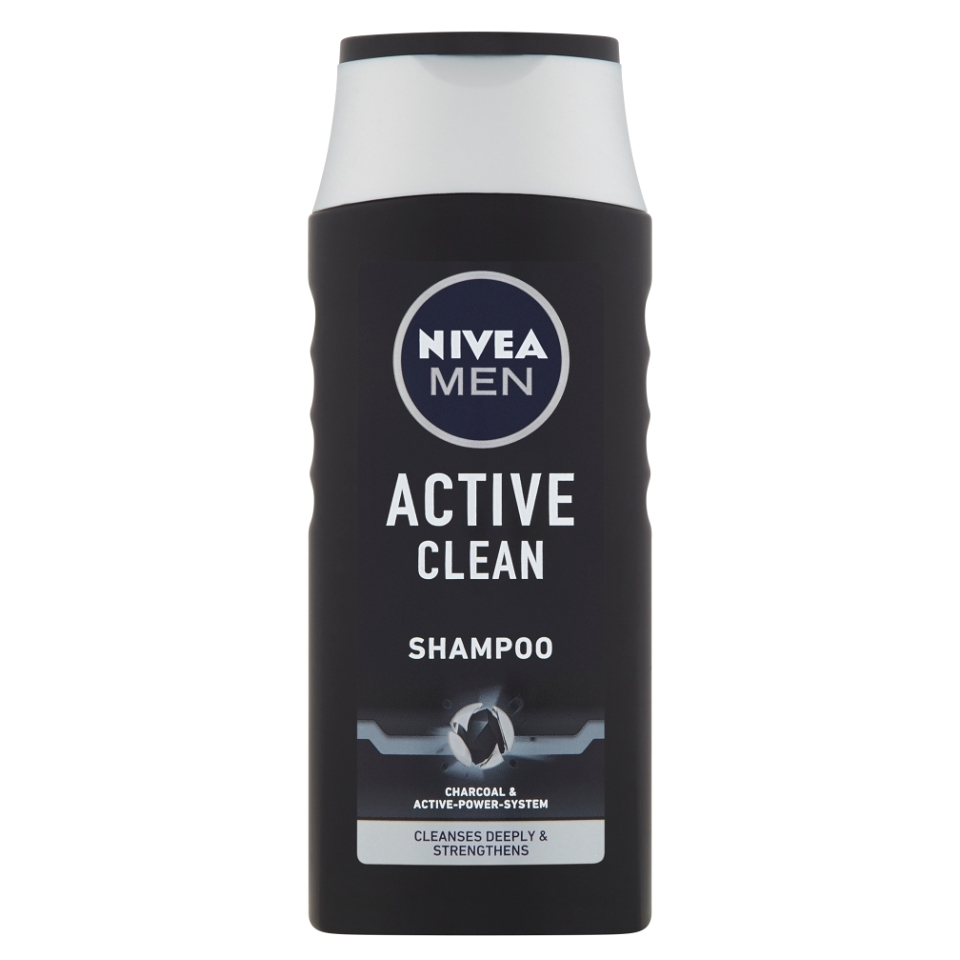 NIVEA MEN šampón pre normálne vlasy Active Clean 250 ml