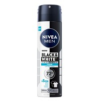 NIVEA Men Black & White Invisible Fresh Sprej antiperspirant 150 ml