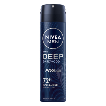 NIVEA Men Deep Sprej antiperspirant 150 ml (Telové spreje)