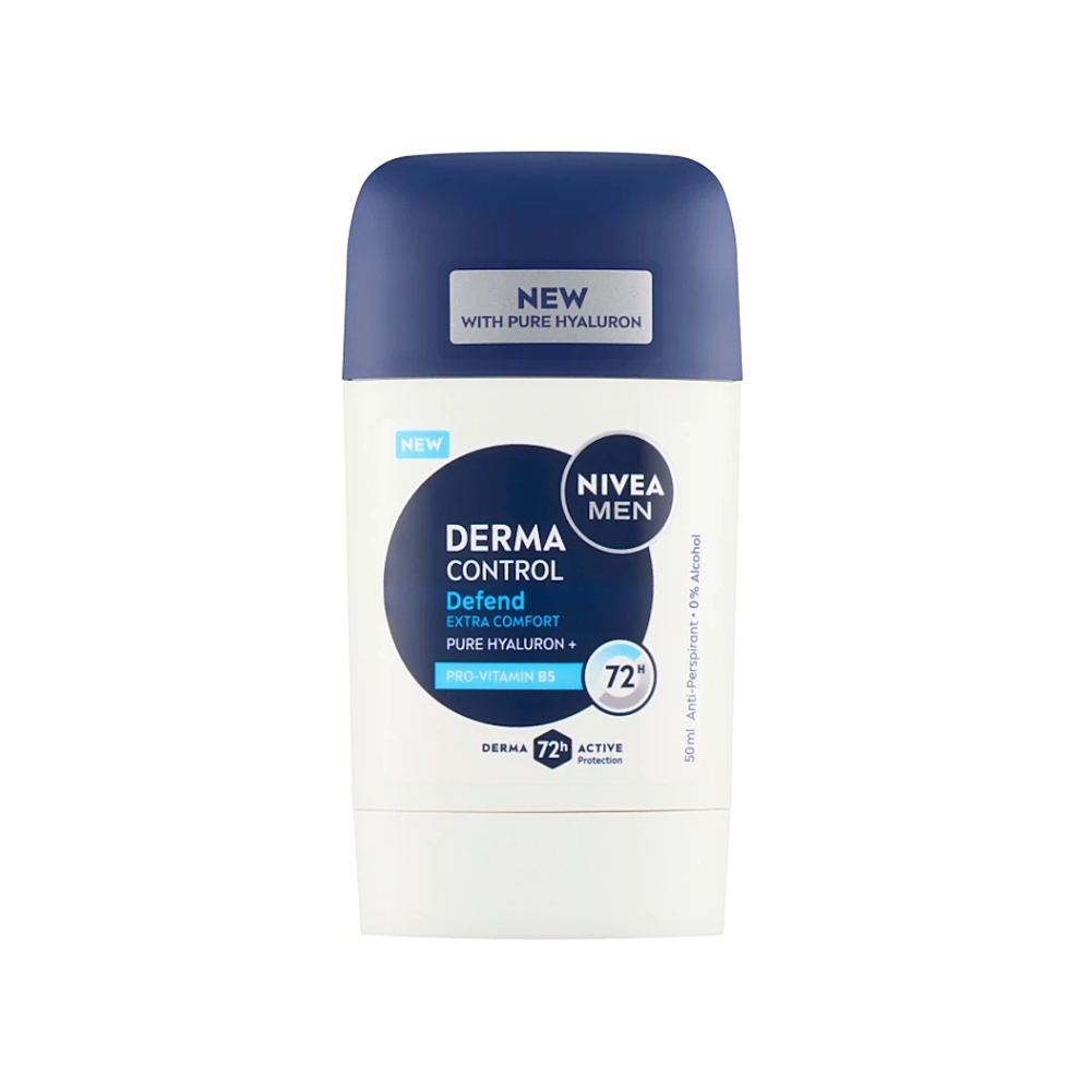 NIVEA Men Derma control defensa tuhý antiperspirant 50 ml