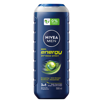 NIVEA MEN sprchový gél Energy 500 ml (Sprchové gély) - Sprchové