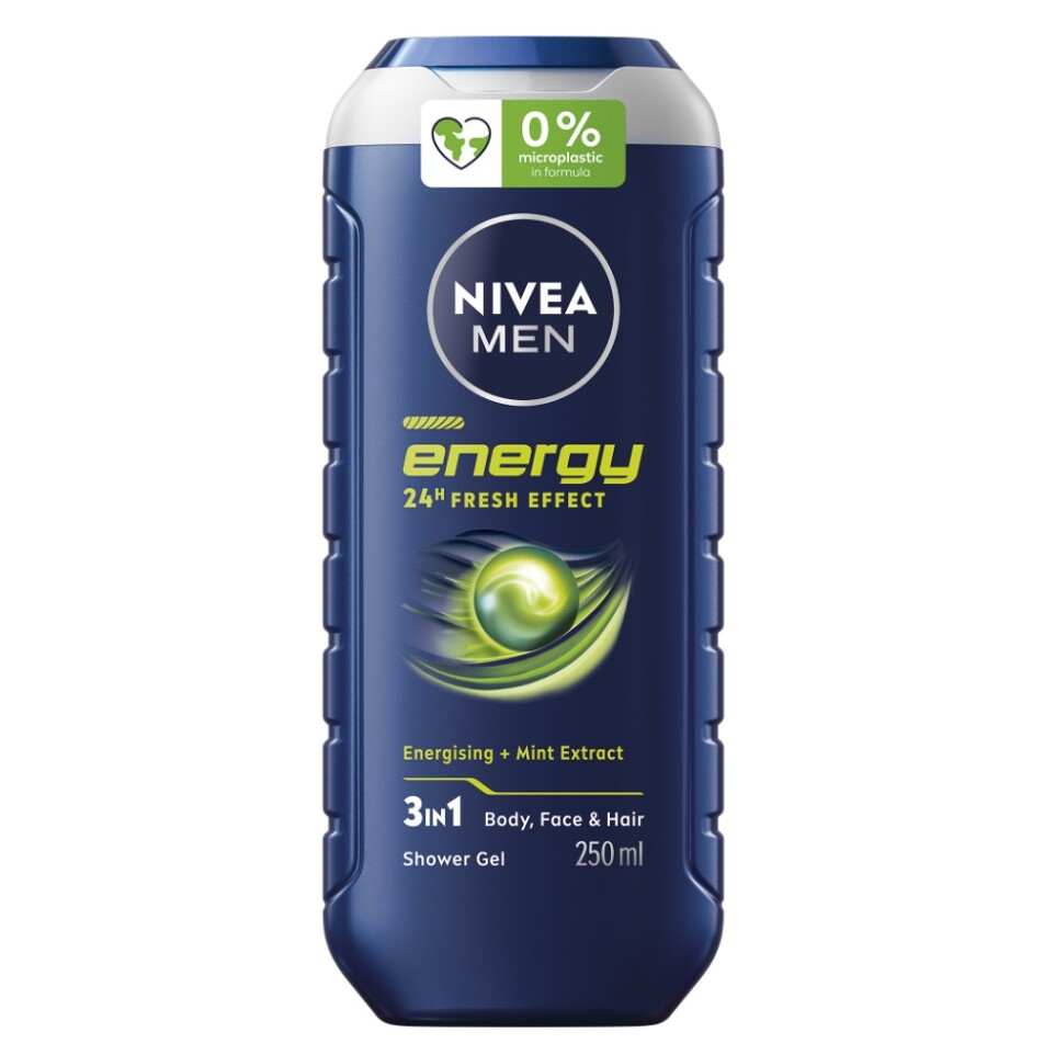 E-shop NIVEA MEN sprchový gél Energy 250 ml