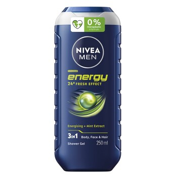 NIVEA MEN sprchový gél Energy 250 ml (Sprchové gély) - Sprchové