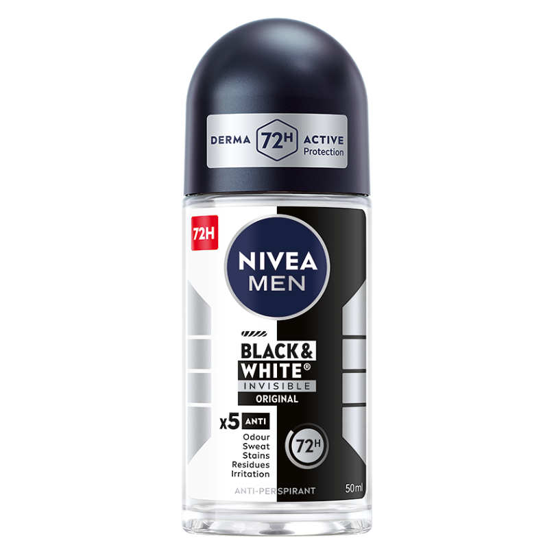 E-shop NIVEA MEN Deo roll-on Invisible for Black & White Power 50 ml
