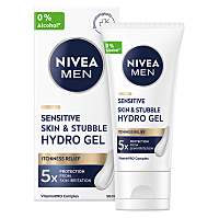 NIVEA Men Krémový gél na citlivú pleť a strnisko 50 ml