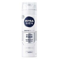 NIVEA Men Pena na holenie Sensitive Recovery 200 ml
