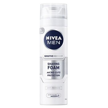NIVEA Men Pena na holenie Sensitive Recovery 200 ml (Peny na holenie a gély)