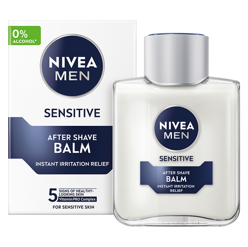 E-shop NIVEA BALZAM PO HOLENÍ PRE MUŽOV- CITLIVÁ PLEŤ 100 ML