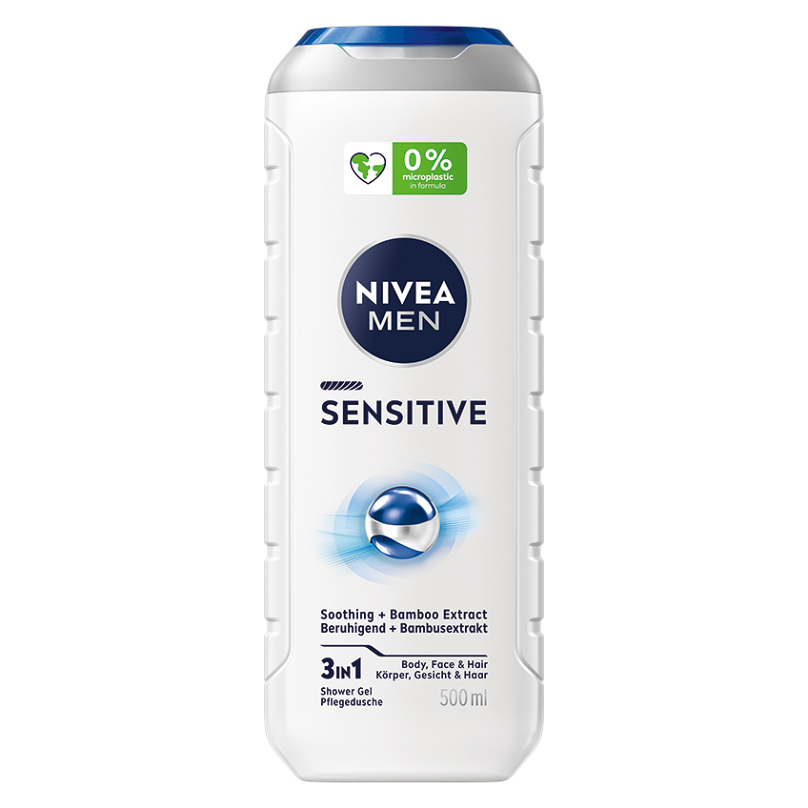 NIVEA MEN sprchový gél Sensitive 500 ml kúpite na Mojalekaren.sk