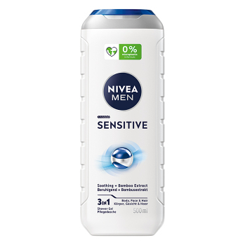 NIVEA MEN sprchový gél Sensitive 500 ml (Sprchové gély) - Sprchové