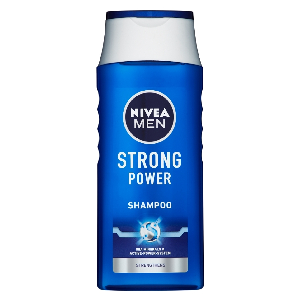 NIVEA MEN posilňujúci šampón pre normálne vlasy Strong Power 250 ml