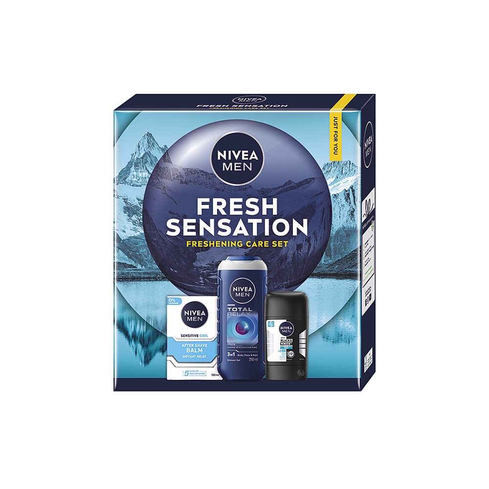 NIVEA MEN Vianočná kazeta fresh sensation