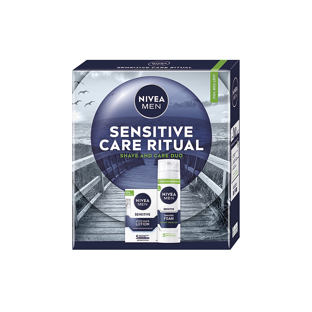 NIVEA MEN Vianočná kazeta sensitive care ritual