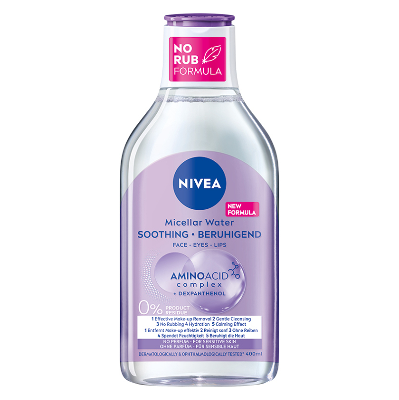 NIVEA MicellAir Upokojujúca micelárna voda pre citlivú pleť 400 ml kúpite na Mojalekaren.sk