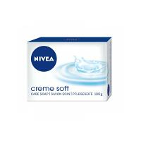 NIVEA Creme Soft Ošetrujúce krémové mydlo Tuhé 100 g